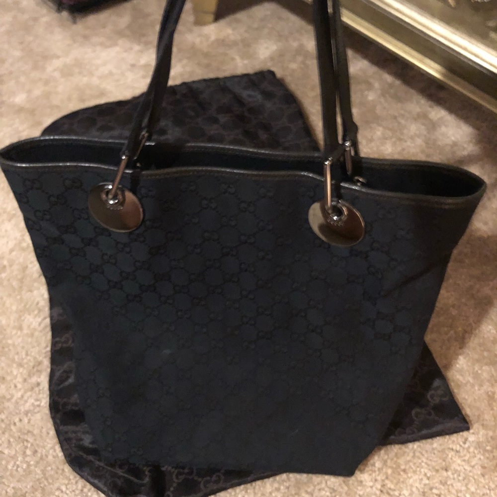 Gucci Black Tote Bag